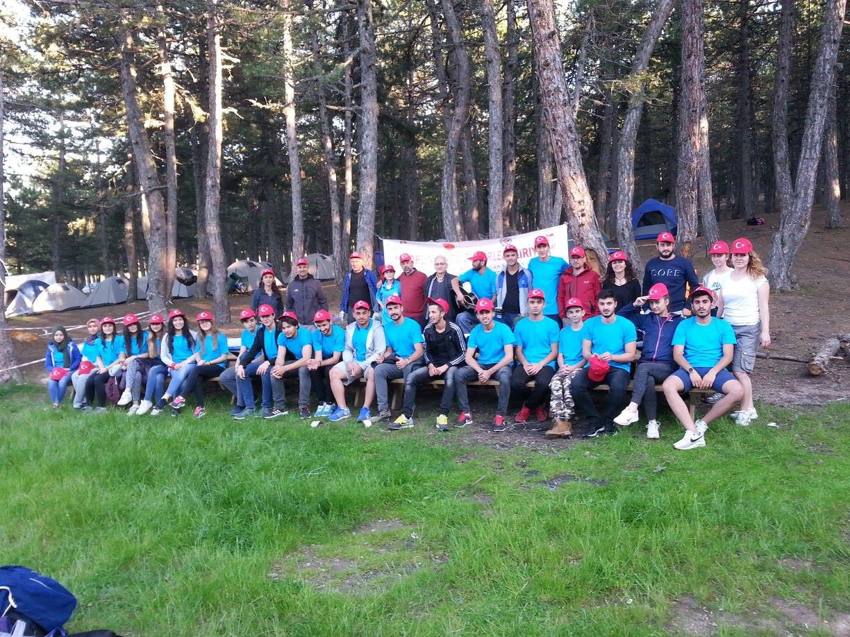 Sorgun Gölünde Gençlik Kampı