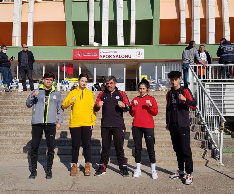 Adana Kozan’da düzenlenen Genç Erkekler ve Bayanlar Ferdi Türkiye Şampiyonasına katılım sağladık