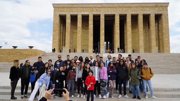 Erasmus+ Gençlik Projemizin 3.gün faaliyetlerimizde Ankara Şehir Turu