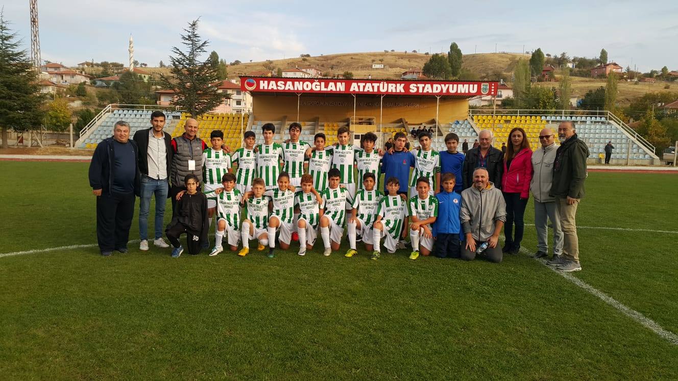 U14 Futbol takımımız ile Elmadağ Belediyesi Hasanoğlan Spor Kulübü Arasındaki Müsabaka